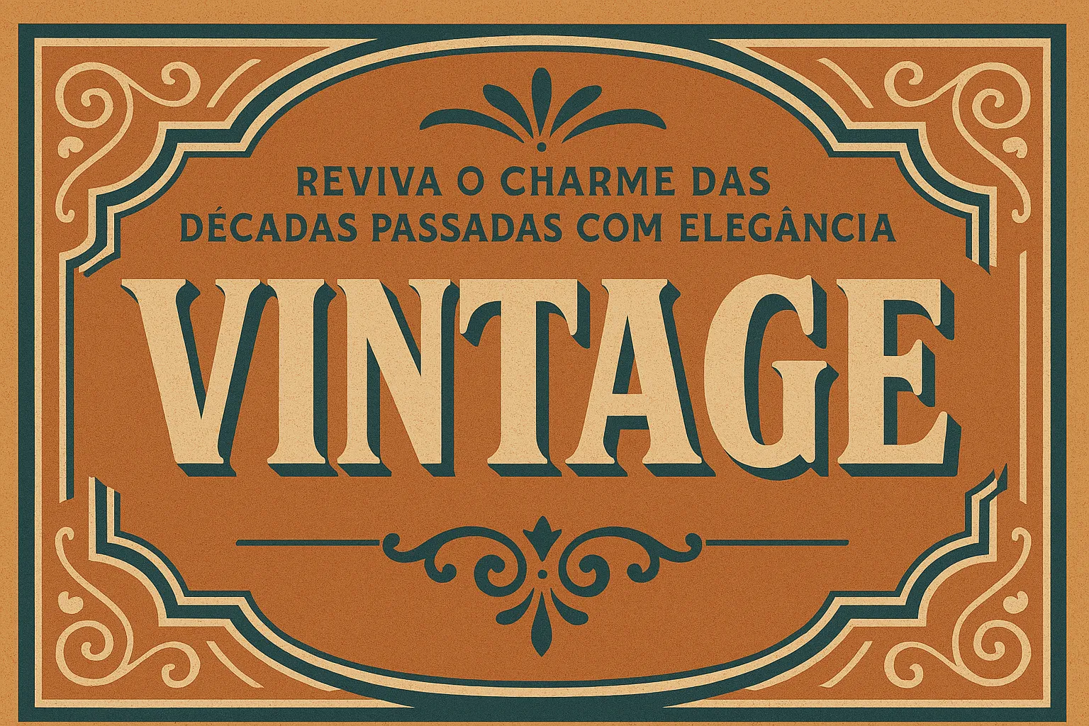 Vintage: Reviva o Charme das Décadas Passadas com Elegância - BR Arte